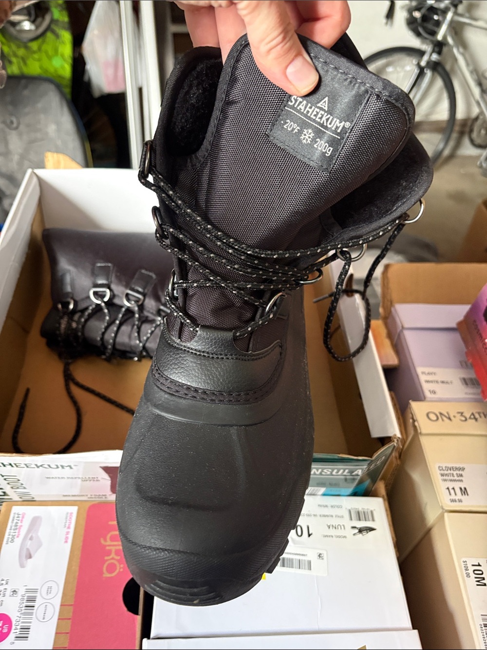 staheekum men’s boots Thinsulate - Picture 6 of 9